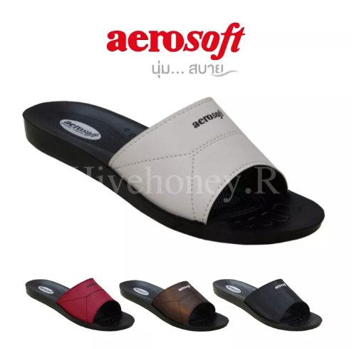 SAN91-LC1212 รองเท้าแตะผู้หญิง Aerosoft(แอโร่ซอฟท์) 35-41