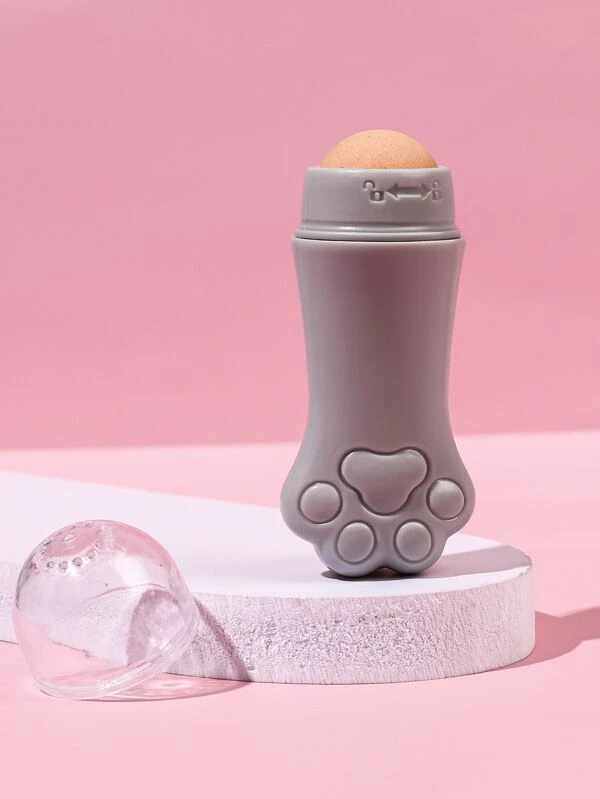 1 ชิ้น การออกแบบ อุ้งเท้าแมว น้ำมัน ใบหน้า ลูกกลิ้ง d-19