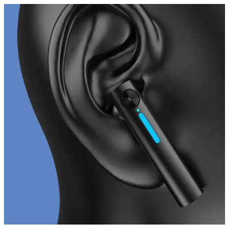 PD17-หูฟัง หูฟังไร้สาย Battery display เป็นแบบสัมผัส