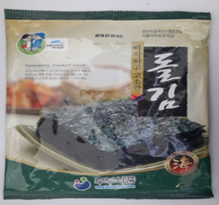 FF85-สาหร่ายอบกรอบรสดั้งเดิม บูบูฟู้ด(25g)