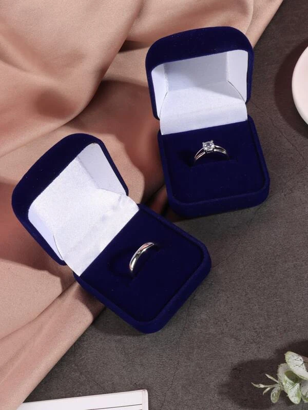 กล่องเก็บแหวน สีพื้น 1 ชิ้น  i-67