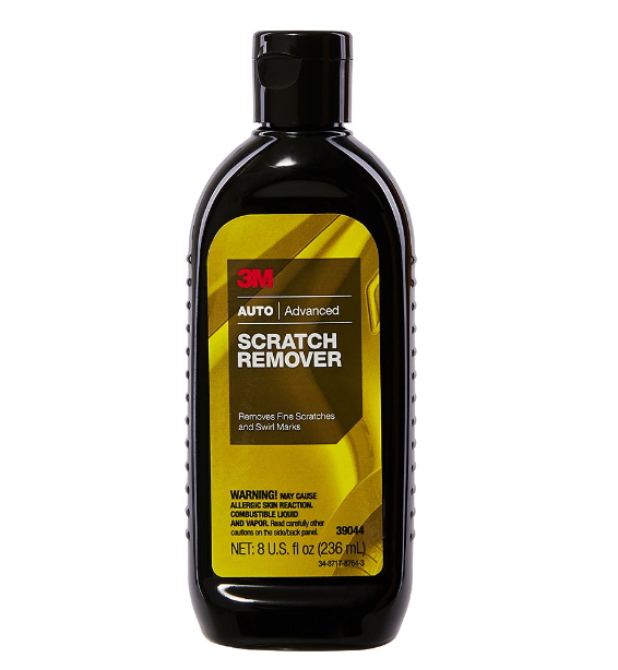 AC44-3M แชมพูล้างรถ ชนิดผสมแวกซ์ ขนาด 1000มล. PN39000W + 3M น้ำยาลบรอยขนแมว เพิ่มความเงา PN39044