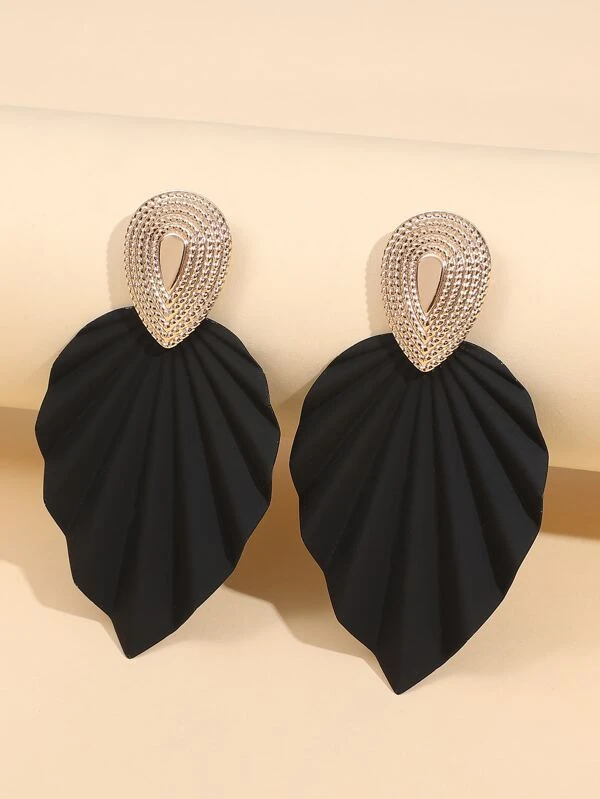 ต่างหู ใบไม้ e-77