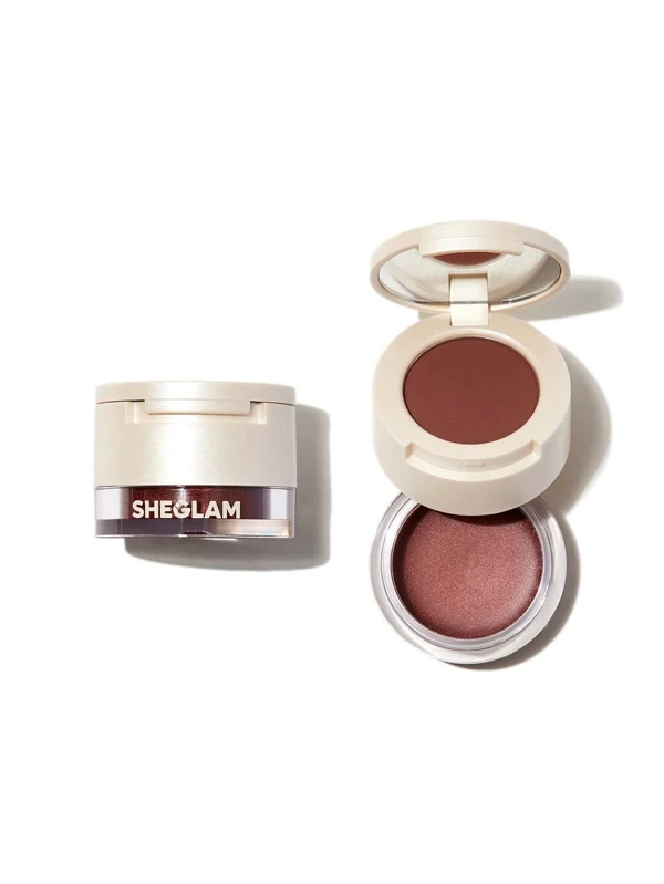 SHEGLAM อายแชโดว์ Dynamic Duo Stack Hot Red Earth  ค-81
