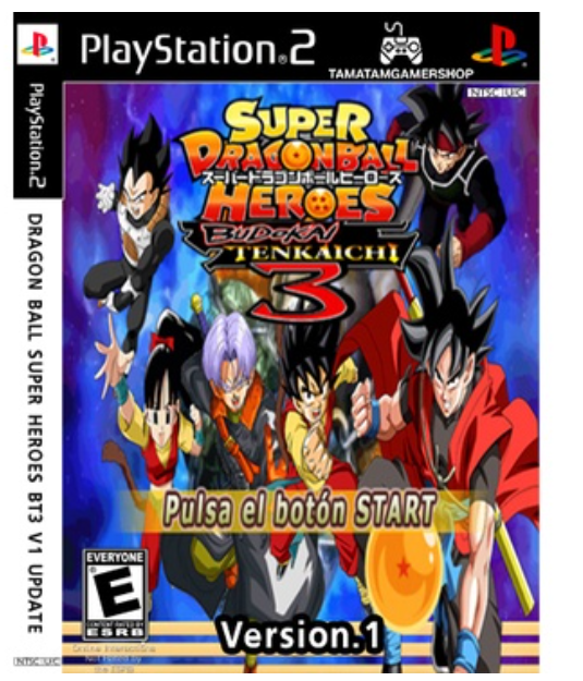 TM50-(V.1)Super Dragonball Heroes Budokai Tenkaichi Version1 ps2 แผ่นเกมส์ps2 เกมเพล2 เกมดราก้อนบอล dragonball v.1 ps2
