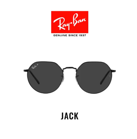 (ว#022) RAY-BAN JACK - RB3565 002/48 -Sunglasses