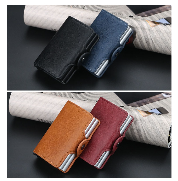 RAY18-Baellerry x2 Dax Card Holder Aluminium กระเป๋าใส่บัตร P1-16 หก B