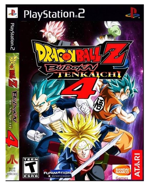 TM39-แผ่นเกมส์ps2 Dragonball Z ภาค4 แผ่นไรท์ เกมเพทู เกมDragon ball 4 ดราก้อนบอล4 mod