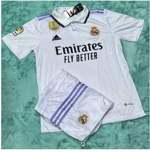 Z77-เสื้อกีฬา Real Madrid มีชื่อมีเบอร์ ของหนักเตะ ชุดฟุตบอล ชุดผู้ใหญ่ (ได้ทั้งชุด เสื้อพร้อมกางเกง)ราคาถูก รุ่นใหม่2022/2023
