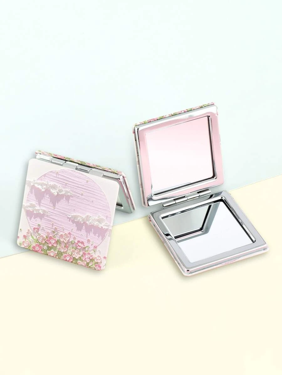 กระจกพับได้ ลาย เมฆ  k-57