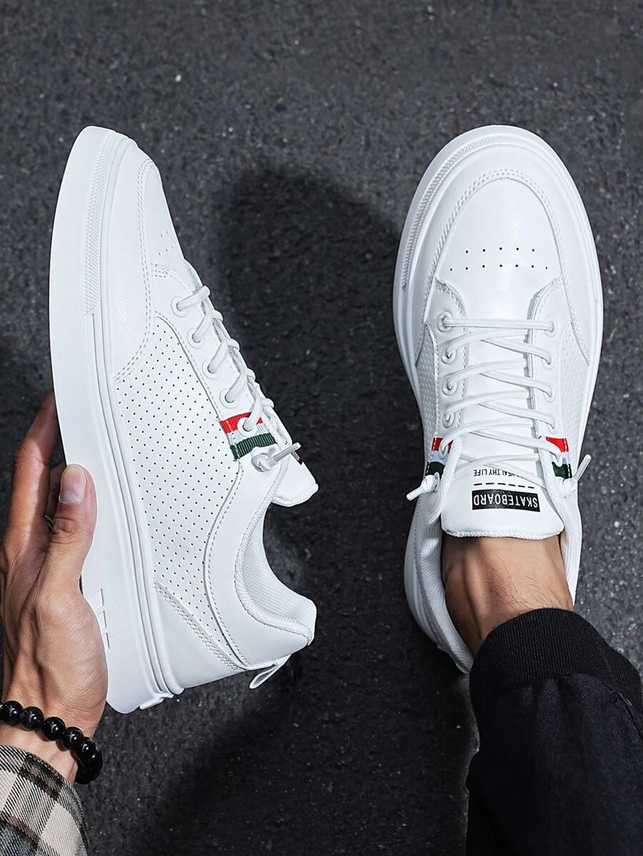 ผู้ชาย รองเท้าสเก็ต รายละเอียด ตาไก่ สายรัดหน้า m-19 z39-46