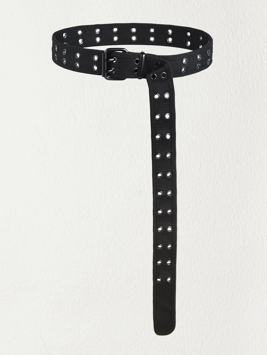 เข็มขัดรังดุมผ้าใบ  l-040