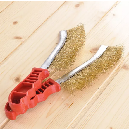 RC30-แปรงทองเหลือง แปรงลวดทองเหลือง ทองเหลือง ขจัดสนิม ขจัดคราบ