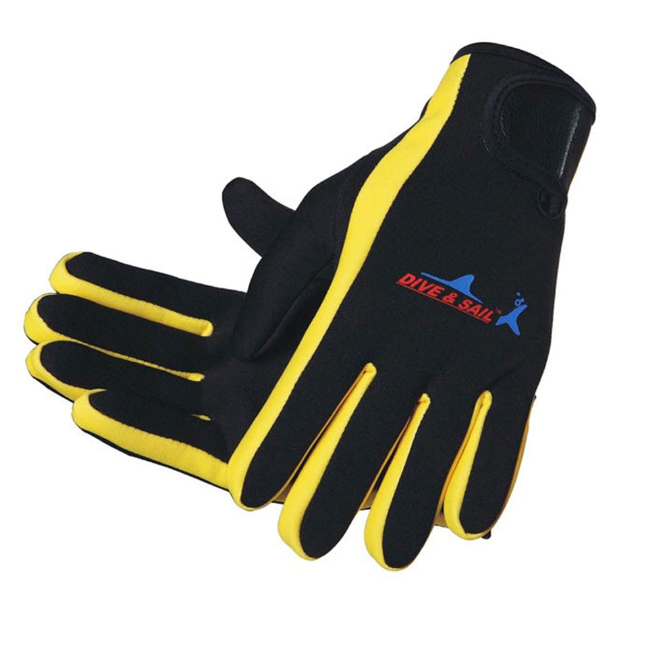 ก101#Queshark ถุงมือดำน้ำ Neoprene ขนาด 1.5 มม.