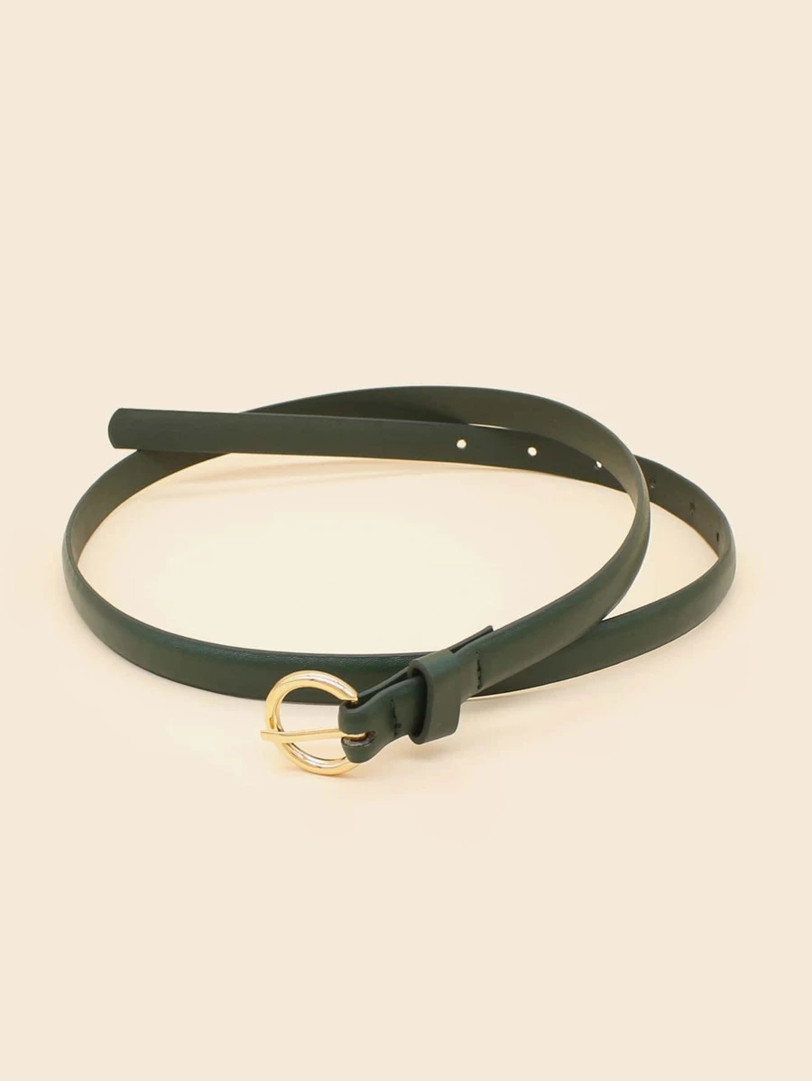 เข็มขัดหัวเข็มขัดโลหะกลม  l-044