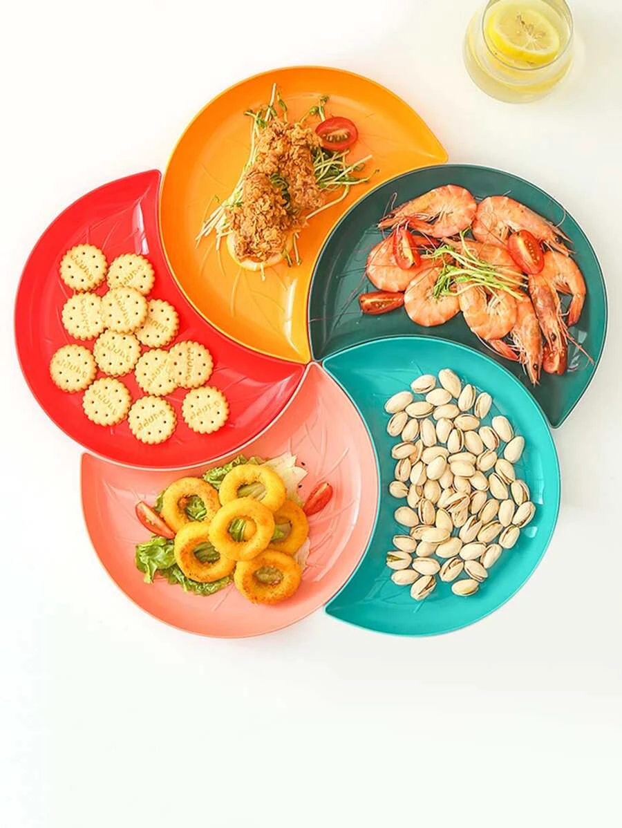 จาน สีสุ่ม 1 ชิ้น ff-13