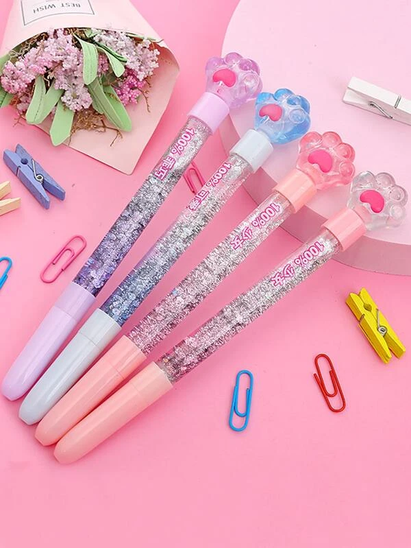 ปากกาเจล อักษรจีน สุ่ม 2 ชิ้น s-85