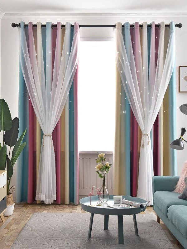 ม่านสองชั้นสำหรับเด็ก  028