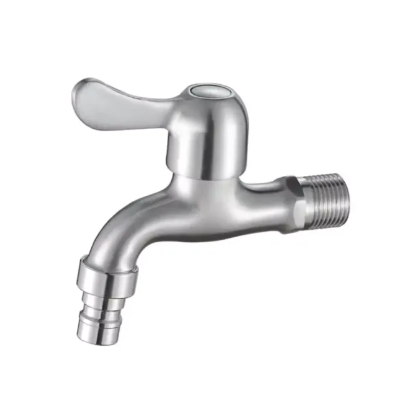 SA96-ก๊อกน้ำสนามสแตนเลสแท้ พร้อมหัวเสียบสายยาง