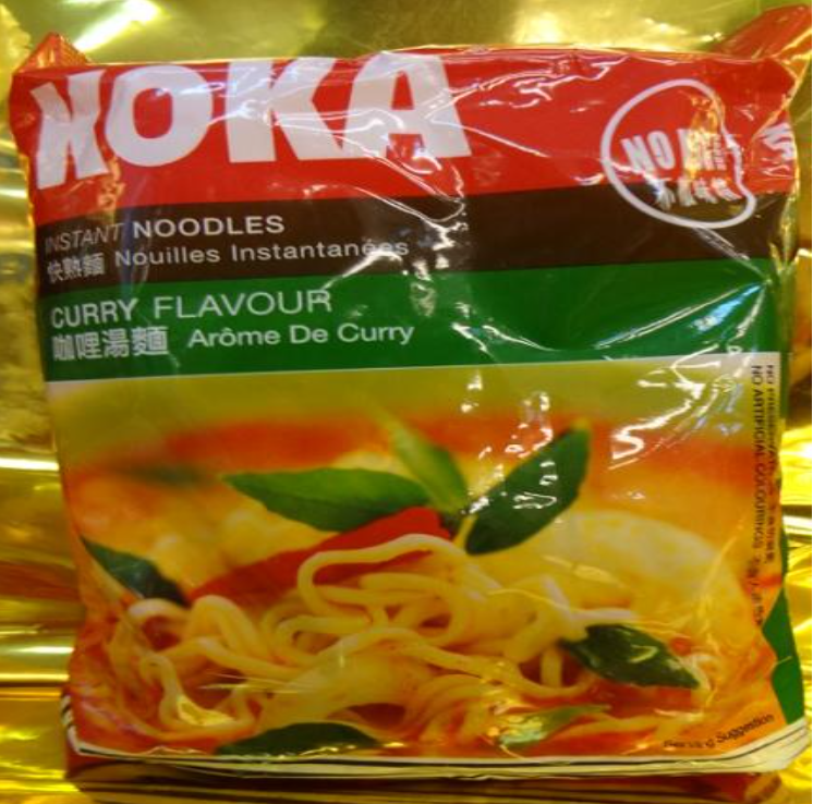 TAN42-โคคา บะหมี่แกงกะหรี่ 85g