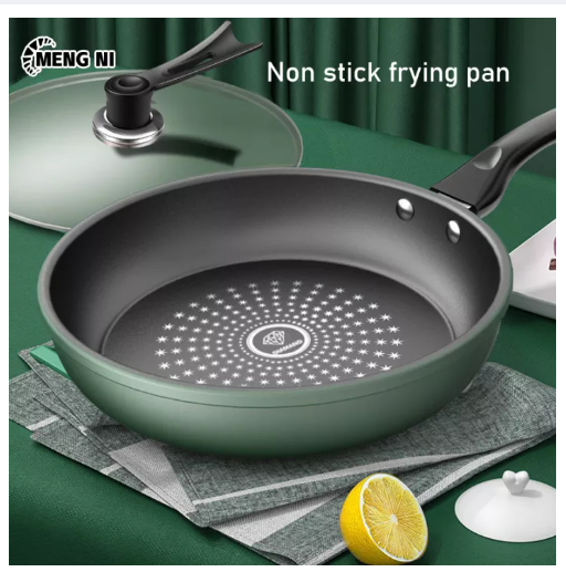 KIT12-Non-stick frying pan frying pan less fume gas stove induction cooker universal pan