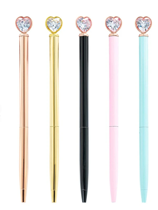 ปากกาลูกลื่น 1 ชิ้น ลายหัวใจ s-19