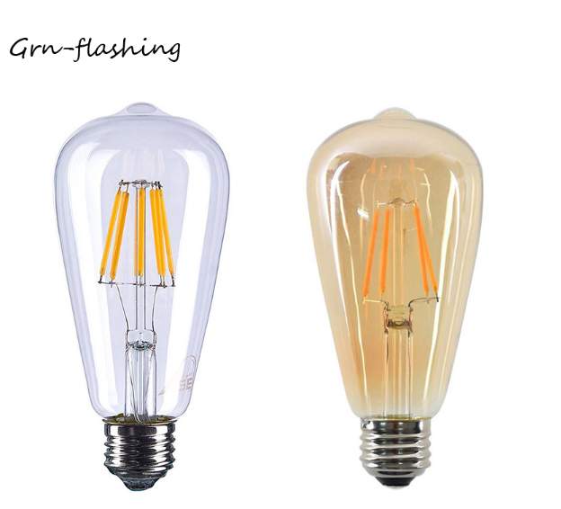 TH31-หลอดไฟ Led สไตล์วินเทจ 95 + Cri / 220 V 4 W 6 W 8 W 12 W