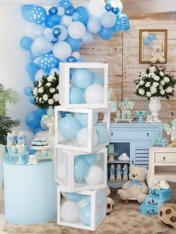 กล่องตกแต่งใส 1 ชิ้น p-64