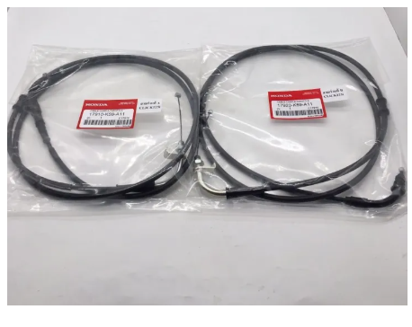 FU225-สายคันเร่งเดิม สายเร่ง สายคันเร่ง+ดึงกลับ สำหรับ HONDA CLICK125I (K59-A11)A,B A=สายเร่ง B=สายดึงกลับ ขายเป็นคู่ สินค้าดีมีคุณภาพ ราคาพิเศษ สายคันเร่ง