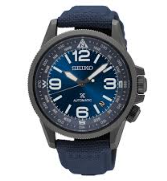 H74-SEIKO PROSPEX Automatic Landfighter (Navy Blue) SRPC31K