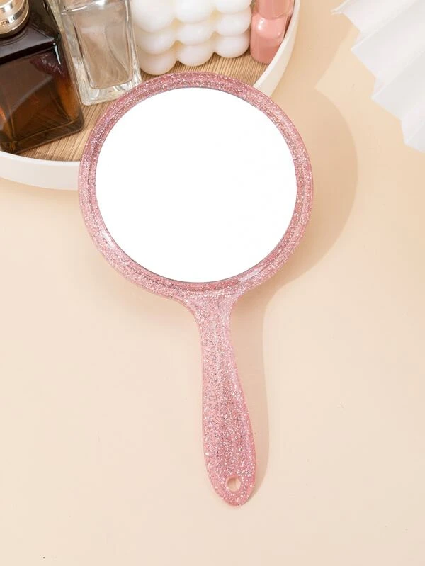 กระจก แบบมือถือ กลิตเตอร์ k-30