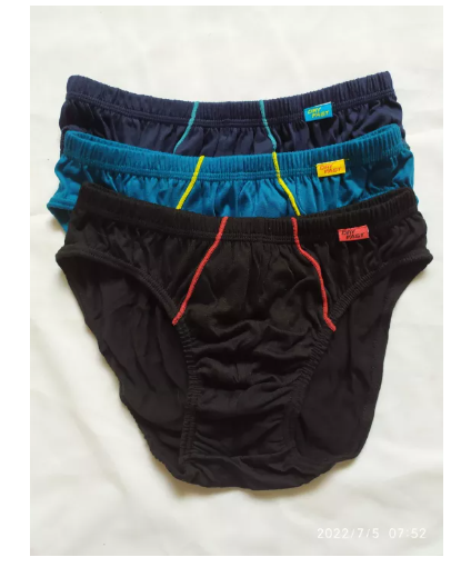 MH91-กางเกงในชาย Free size แพ็ค3ตัว รวมสี