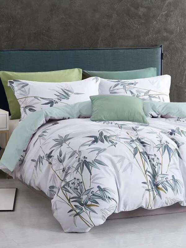 ชุดปลอกผ้านวม ไม่มีฟิลเลอร์ ลาย ดอกไม้ t-14