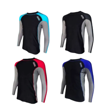 BIG33-TBL เสื้อว่ายน้ำผู้ชายทรงสปอร์ต เสื้อว่ายน้ำชายแขนยาว 1 ชิ้น