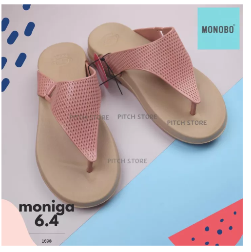 SAN76-รองเท้าแตะแบบคีบ monobo รุ่น Moniga 6.4 คละสี ของแท้ พร้อมส่ง