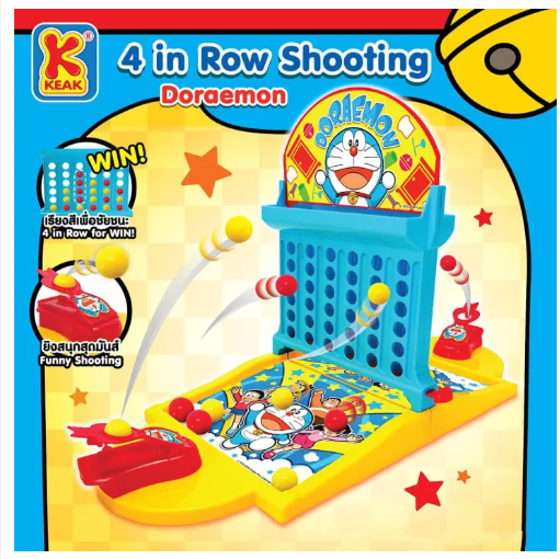 JIN20-เกมเรียงสี โดราเอมอน ลิขสิทธิ์แท้ VS Game เสริมทักษะเด็กวัยเด็กของเล่นเพื่อการศึกษาของขวัญ ฝึกปัญญาการฝึกอบรมการศึกษาเด็กเล่น
