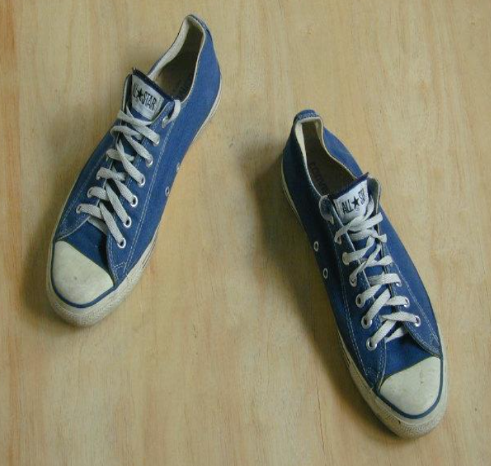 MAN35-Used Converse สี น้ำเงิน made in USA เบอร 11