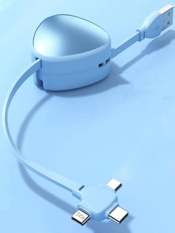 สายข้อมูล 3 in 1 ชาร์จเร็ว 1 ชิ้น b-11