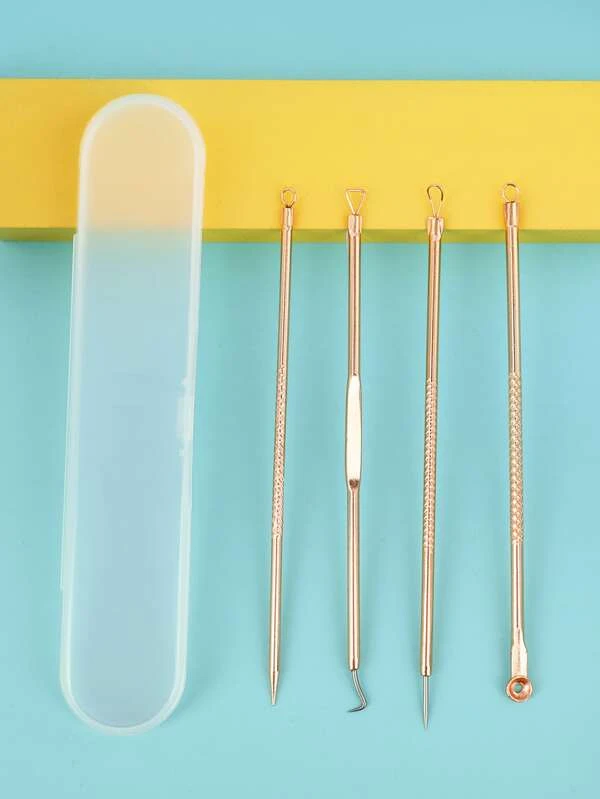 ชุดเข็มเจาะสิว 4 เข็ม d-40