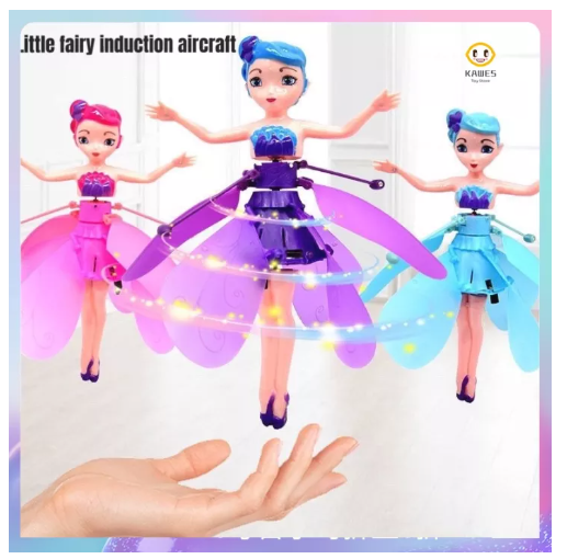 MM13-Flying Fairy ของเล่น Magic Wings อินฟราเรดควบคุมการเหนี่ยวนำของเล่นเด็กตุ๊กตารีโมทคอนโทรล