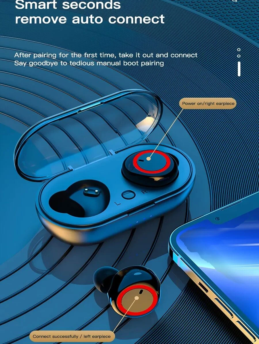 หูฟัง 1 ชิ้น แบบพกพา ไร้สาย ใช้ร่วมกับ Bluetooth dd-79