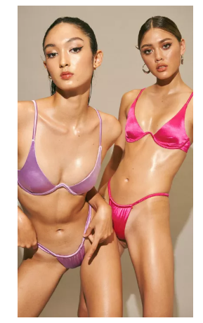 VA74-Gigibeachbabes - Satin Gaia Bikini