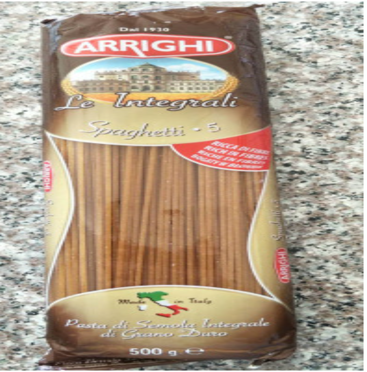 FD03-สปาเก็ตตี้โฮลวีท5 อาร์ริกิ(500g)