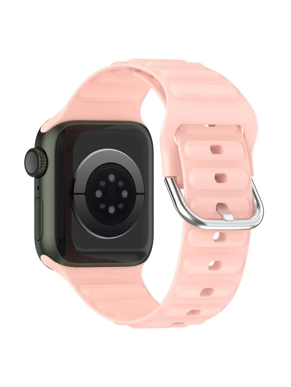 สายนาฬิกา เหมาะกับ Apple Watch ซิลิโคน สีพื้น  น-19
