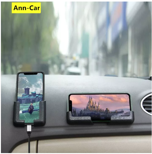 JN27-【Ann-Car】Multifunction Adjustable Width Self-adhesive Car Phone Holder Bracket Car Interior Accessories