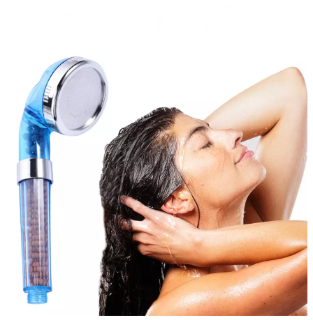 ROB96-ฝักบัวสปา ฝักบัวน้ำแร่ไอออน ฝักบัว สปาเกาหลี เพิ่มแรงดัน ฝักบัวอาบน้ำแรงดันสูง ฝักบัวกรองน้ำ รุ่น1663