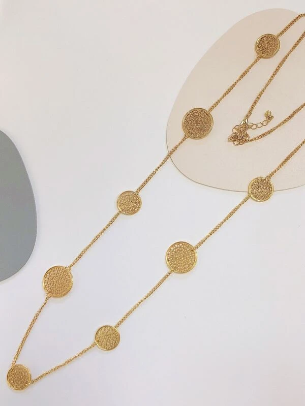 สร้อยคอ ตกแต่ง ทรงกลม kk-217