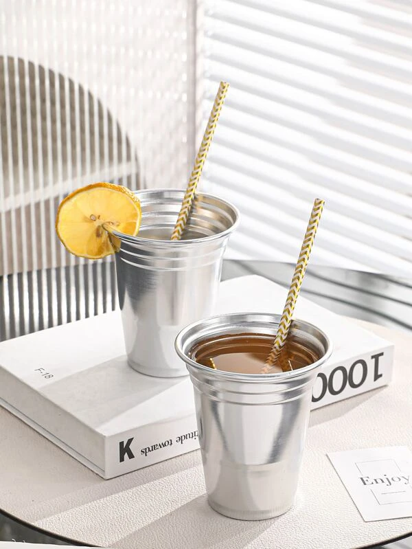 ถ้วย 1 ชิ้น อะลูมิเนียม  oo-76