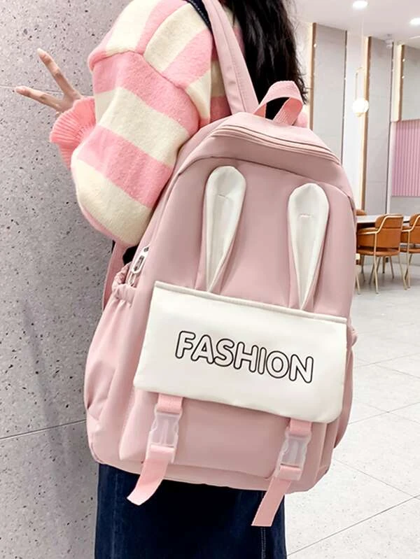 กระเป๋าเป้อเนกประสงค์ รูปแบบ ตัวอักษร การ์ตูน  ll-106