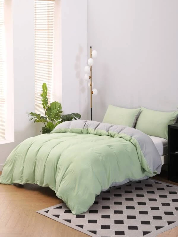 ชุดปลอกผ้านวม ไม่มีฟิลเลอร์ สีพื้น t-62